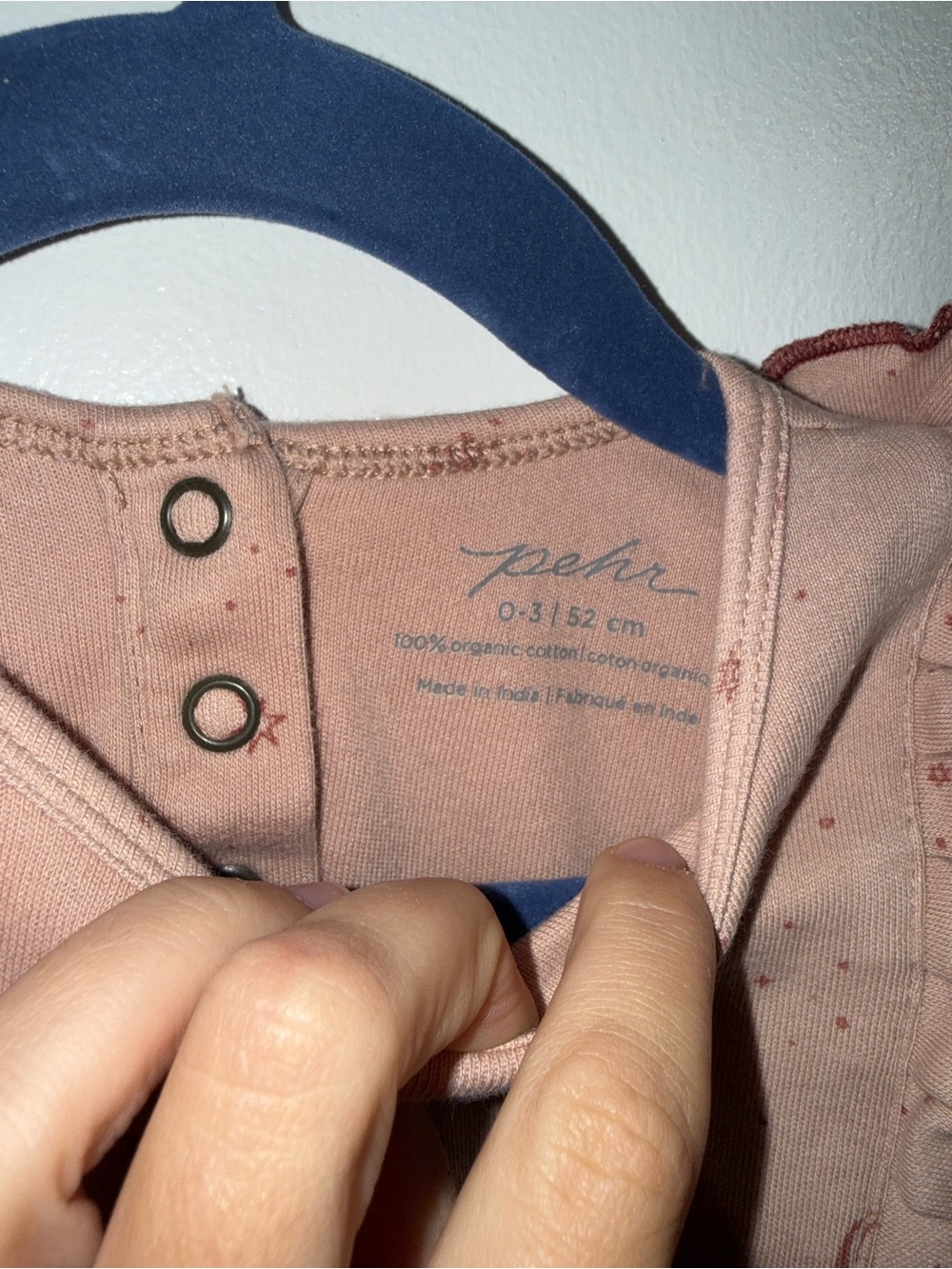 Pehr Designs Pleated Romper Size 0-3 months $36 - Picture 6 of 7